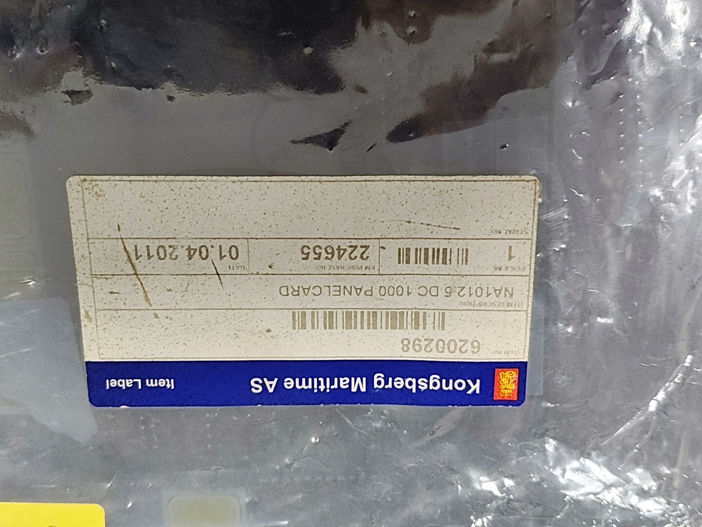 KONGSBERG  NA1012.5 DC 1000 PA