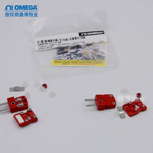 SMPW-CC-C-M热电偶插头526C型欧米奥米佳连接器插件带导线护线夹
