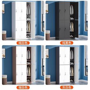 铁皮更衣柜员工储物柜健身房存包柜宿舍衣柜工厂换衣柜办公室柜子