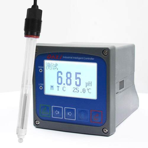 智能pH/ORP变送器0.5% FS 精度 在线测试仪 4-20mA/Modbus 双输出