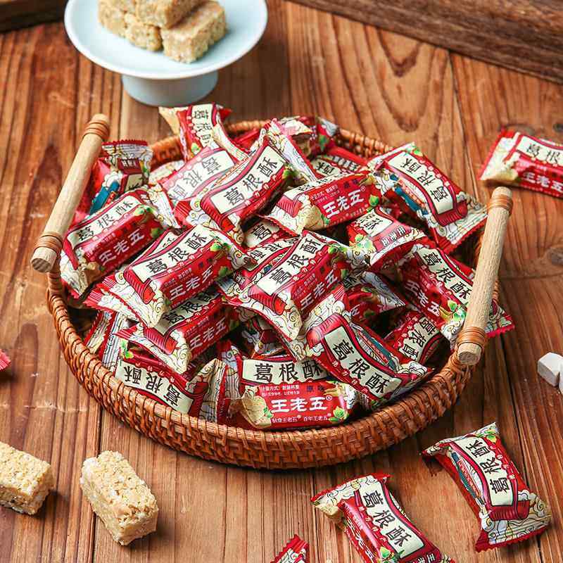 王老五葛根酥506g四川特产香酥脆零食小吃葛根花生酥糖香甜芝麻味,零食/坚果/特产,酥糖,淘宝优惠券,粉丝福利购,淘宝优惠卷