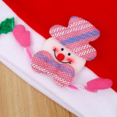 Santa hat Plush cloth children's Santa hat snowman hat
