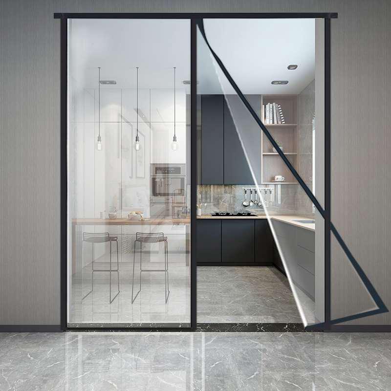 KBQ1挡冷气胶片门帘2021年新款空调金属门单间门窗帘防水楼梯口厨