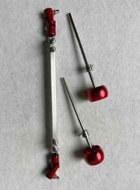 直销外贸出口架子鼓踩锤专用专业级双踩连接杆踩锤+杆套装