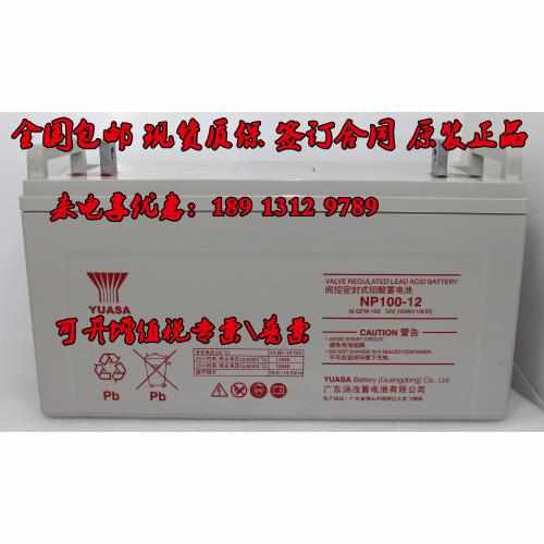 YUASA汤浅蓄电池 12V120AH 质保三年NP120-12 UPS/EPS/直流屏电源