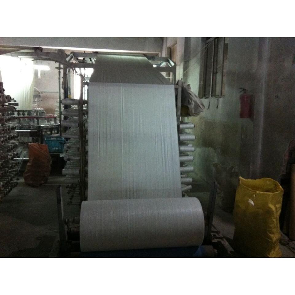 塑料编织布卷覆膜白色编织袋筒料蛇皮袋半成品筒布料包装筒料
