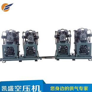 厂家供应四缸三级压缩高压空压机66kw5.1 40公斤配套吹瓶机保售后