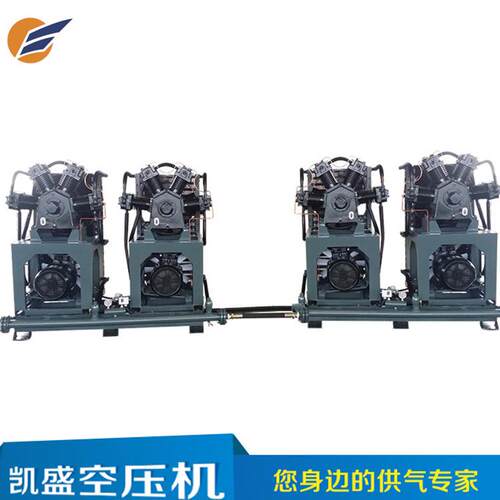 厂家供应四缸三级压缩高压空压机66kw5.1/40公斤配套吹瓶机保售后