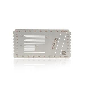 BWOZEVS2203划格板十字划格不锈多功钢能导片导格板规割漆膜划格