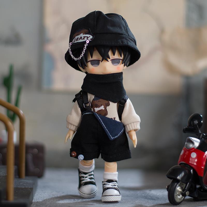 OB11娃衣 不对称萌力场可爱套装12分bjd娃衣GSC P9P10 ymy ufdoll