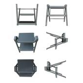 厨房人字梯家用可折叠梯凳室内楼梯多功能小挂梯两台阶踏步梯子