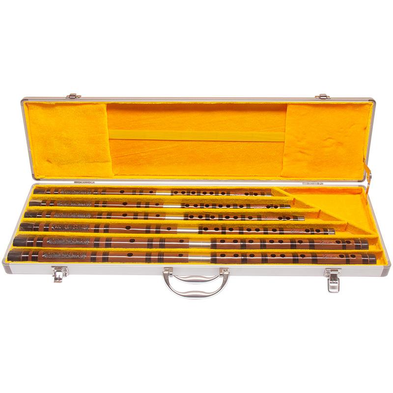 高档董生华专业演奏笛子人竹专业笛精C制DEF成G小A调套笛横笛民族