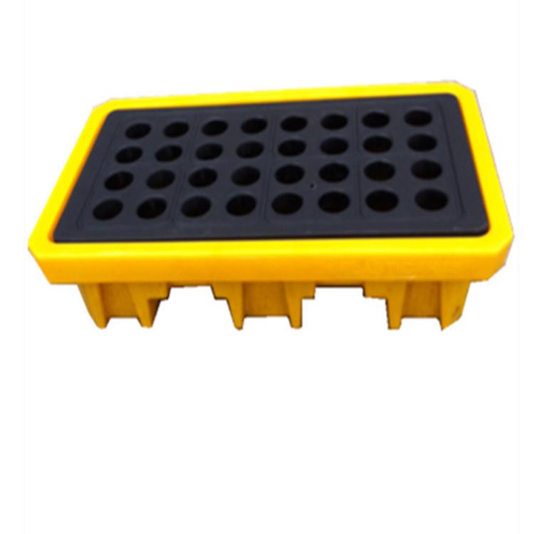 防渗漏塑料托盘防泄漏两四桶危化学品液体盛漏接油实验室防溢平台