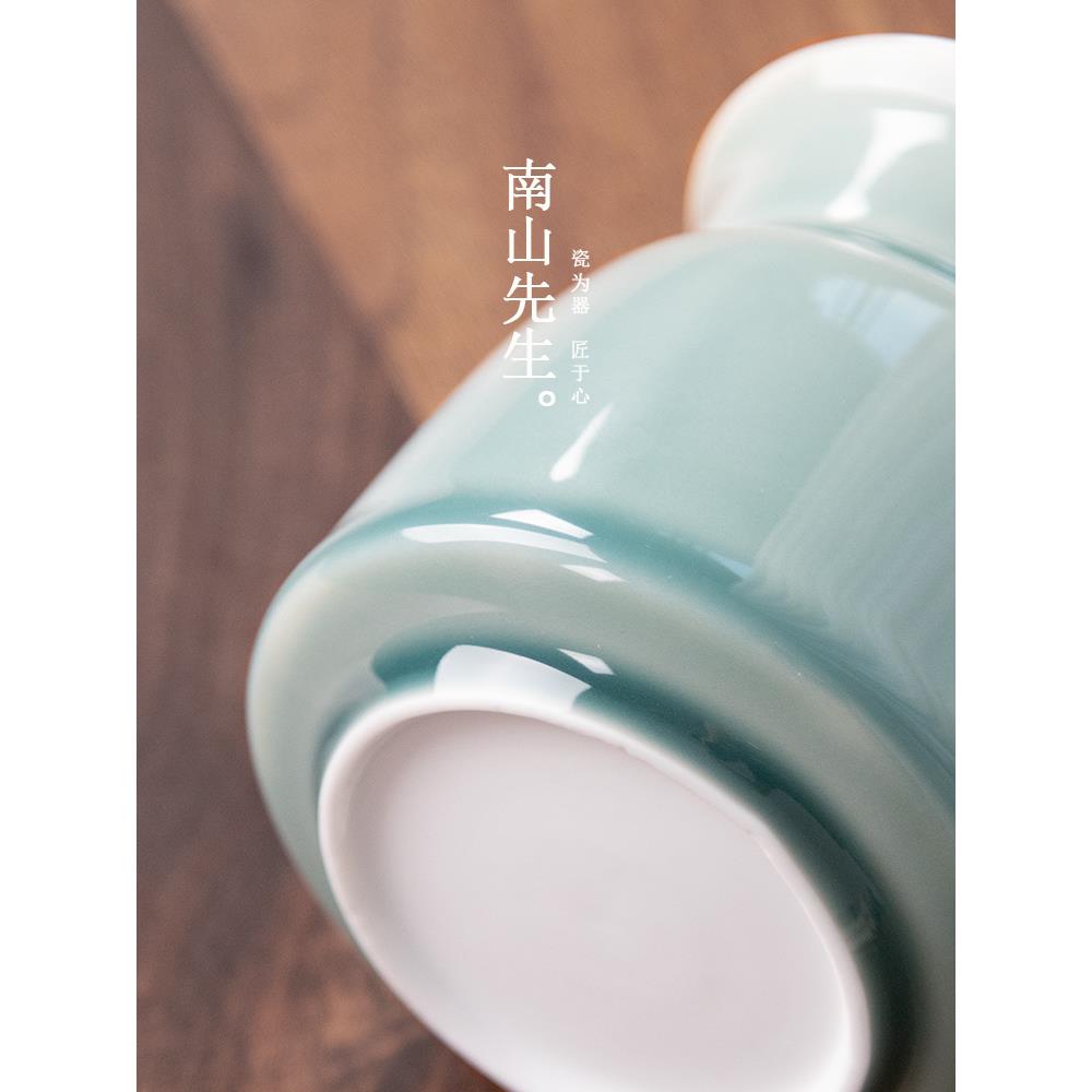 南山先生 初见青山茶道六君子套装黑檀木茶针茶夹子茶道配件家用