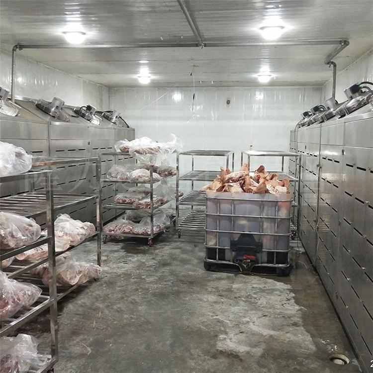猪肉二分体四分体解冻机猪排骨低温湿解冻库牛肉低温解冻设备