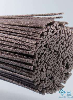 乐丰尼龙PA6碳化硅磨料扁丝SIC80目工业抛光刷去毛刺金属木具打磨