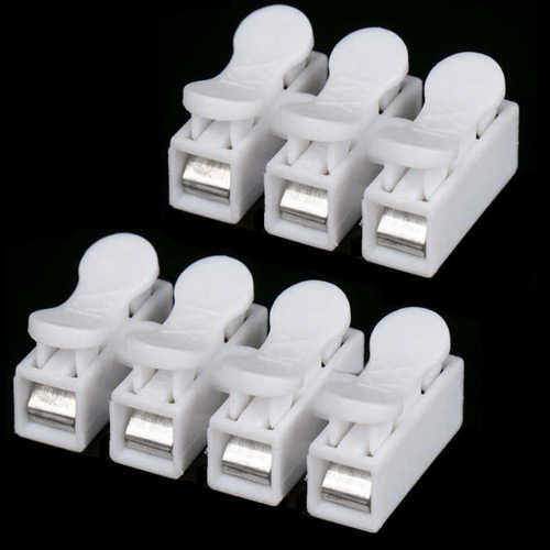 接线电线/接线3/1led4 快接夹头端子ch连接灯具-插快速式/拔2按压