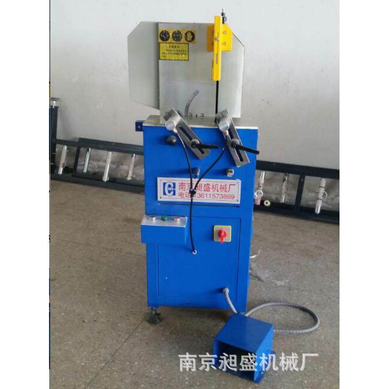 散热器切割机散热器工业铝材单头切割锯45度角切割机