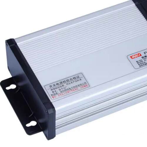 400W12V33A明纬防雨水 开关电源24v直流350W户外广告灯5V变压器