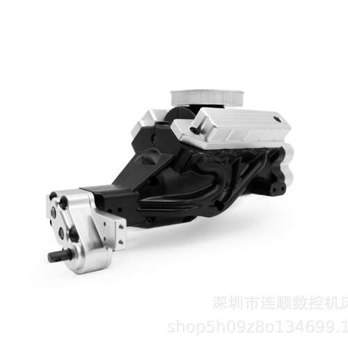 1/10仿真攀爬车金属波箱(带550电机)适用于Rc4wdD90/TF2/D110越野