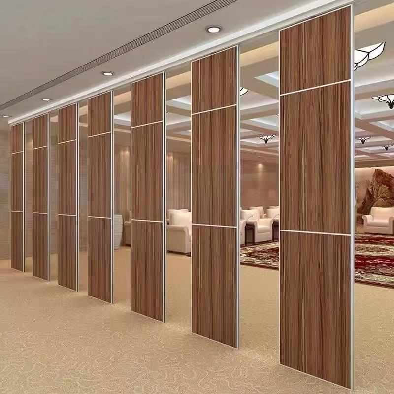 舞蹈展厅餐厅折叠包间宴会移电动门包厢室酒店活动隔板隔断饭店墙