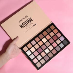 正品beauty glazed68色眼影盘cos舞台妆化妆师专用哑光珠光彩妆盘
