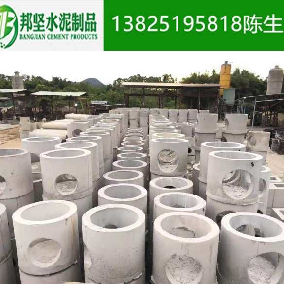 广州钢筋混凝土检查井厂家 水泥检查井 双箅雨水口【现货批发】