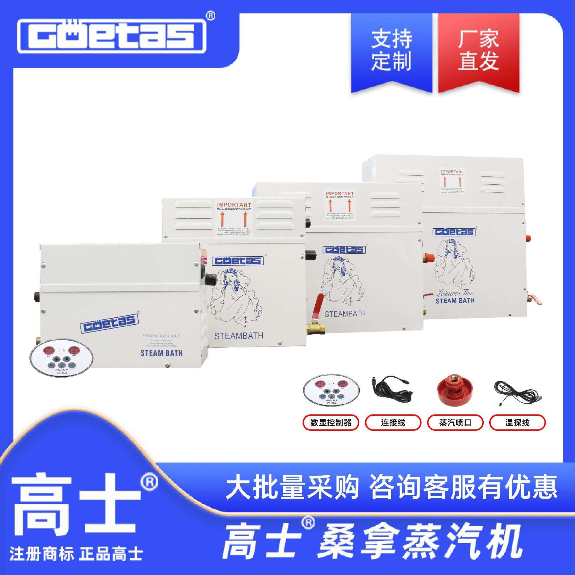 高温桑拿蒸汽机家用桑拿汗蒸机桑拿室蒸汽发生器桑拿熏蒸机跨境