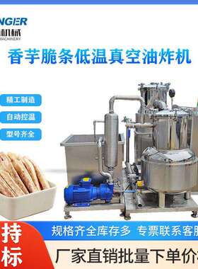 果蔬脆低温真空油炸锅休闲零食低温油炸锅香芋脆条真空油炸机