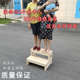 xyt实木家用梯2步楼梯阳台阶梯子踏步登高窗台阶脚踏3小双层活动
