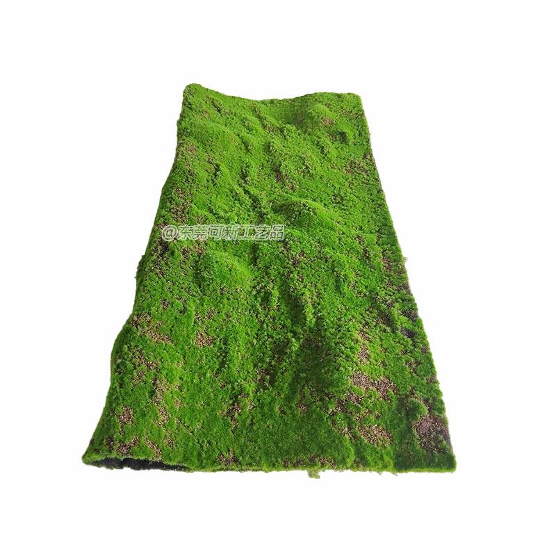 仿真苔藓青皮假苔微抓痕鼓包景橱观植物墙盆景造景铺面窗装草饰软