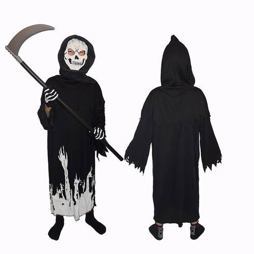 Grim Reaper Scythe Ghost Costume, Kids