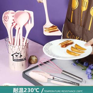 批发 硅胶锅铲汤勺22件套不粘锅硅胶铲食品级硅胶铲子硅胶厨具套装