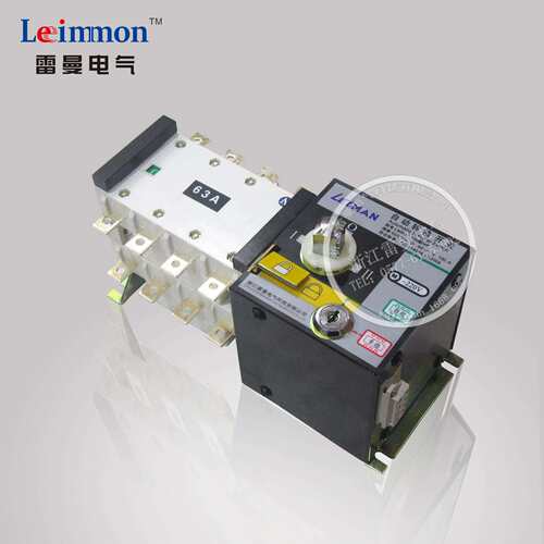 供应雷曼双电源自动转换开关 隔关离型双电源开关 LMSG-100A/3P