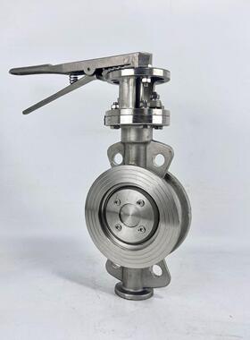 锈手柄对夹硬密封阀耐205高温70度蝶设备安装不钢D71W0阀门厂家