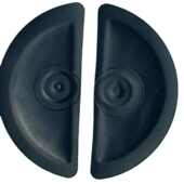 0.15MM厚导电PU膜石墨烯膜发热膜理疗电极TPU膜腰带脉冲按摩膜屏