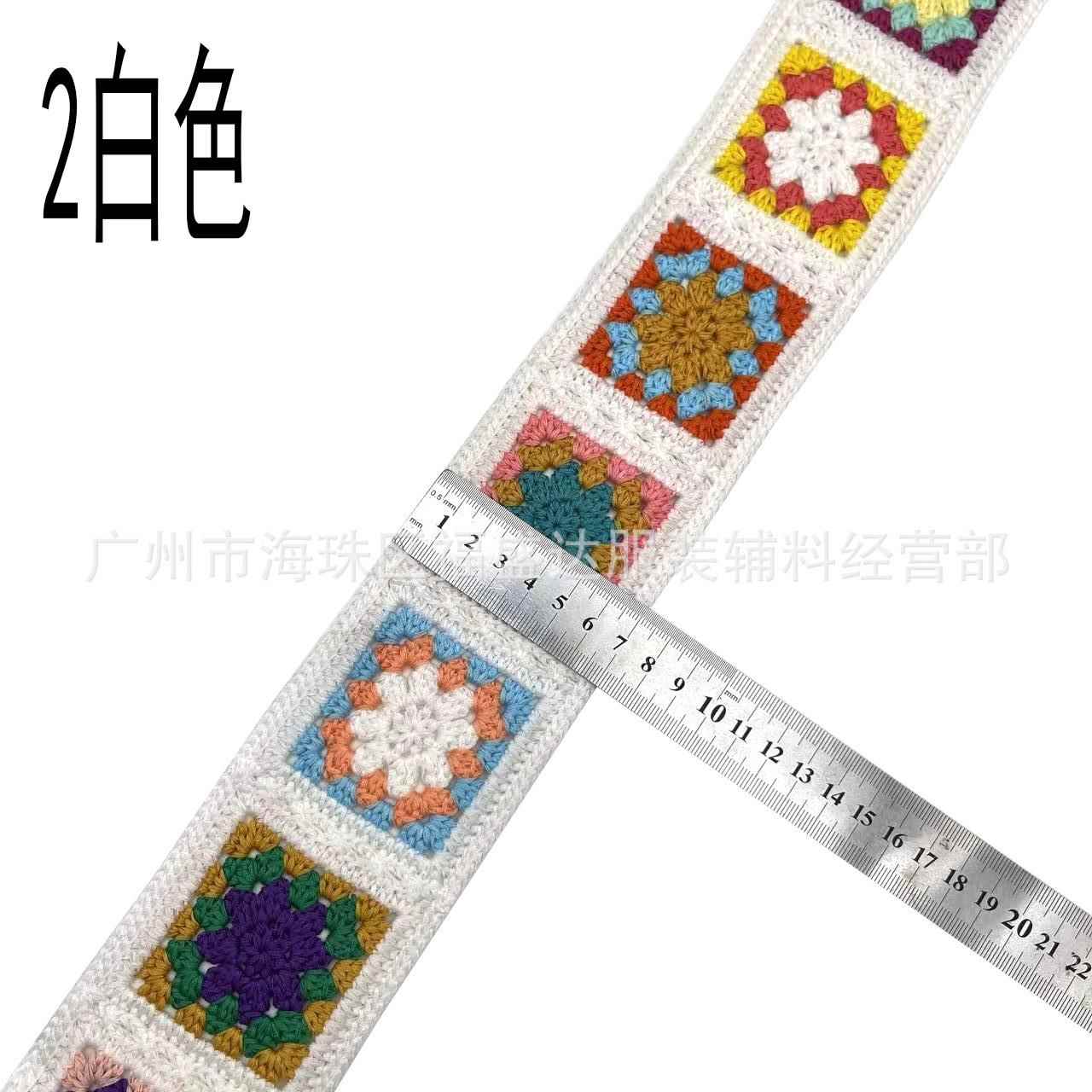 热款仿钩XY792仿刺绣条码花料边古服饰裙摆装饰辅手复多色提花织