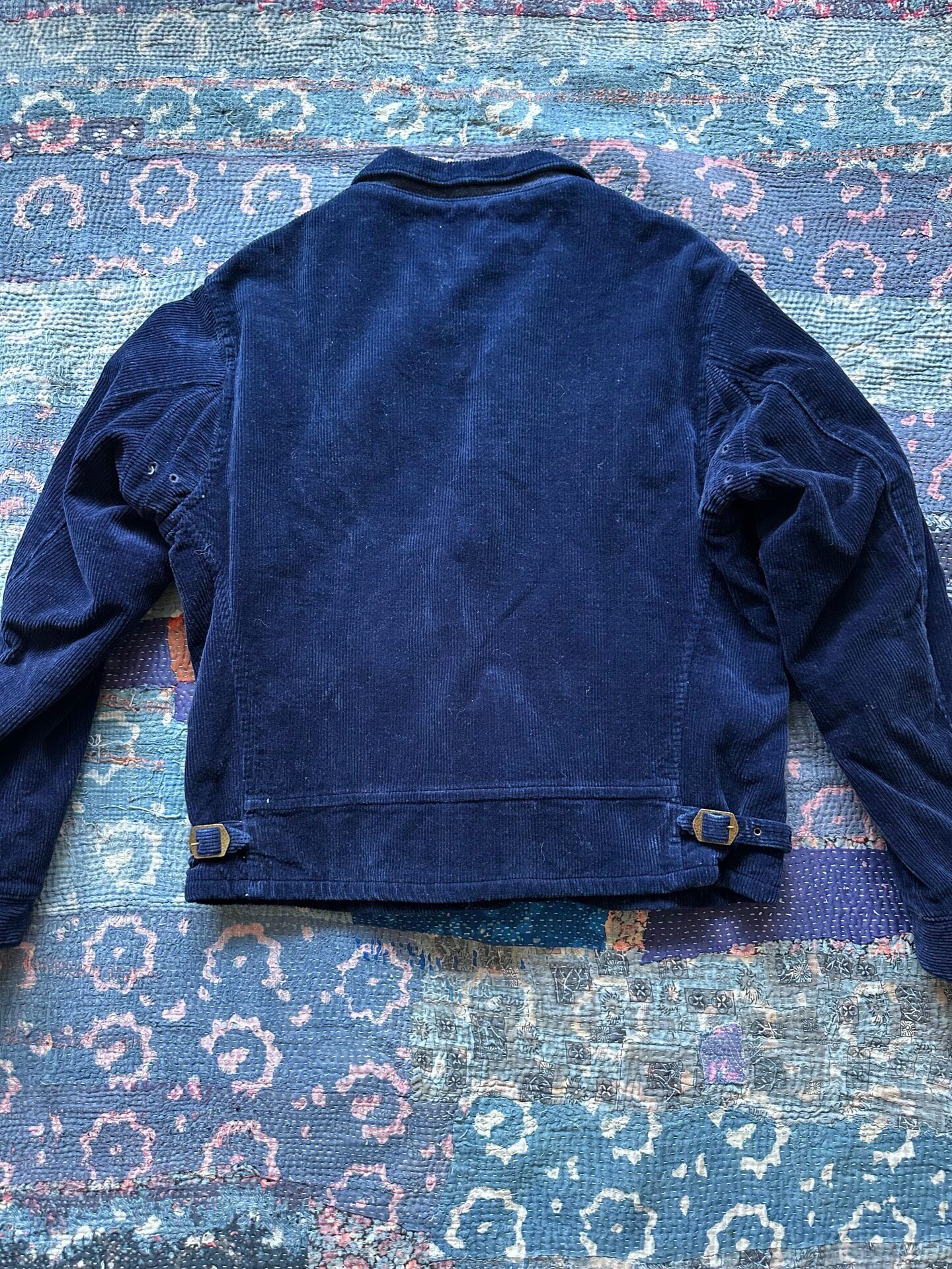 Mister Freedom Dark Blue Corduroy Jacket — front