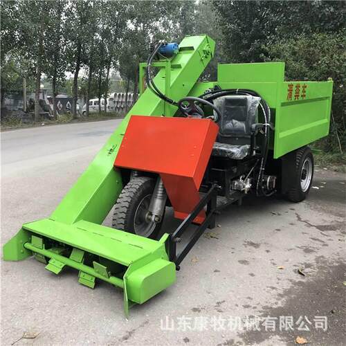 清理牛粪粪粪用自清粪车3鸡立ZGI方四轮刮车柴油吸式清粪机