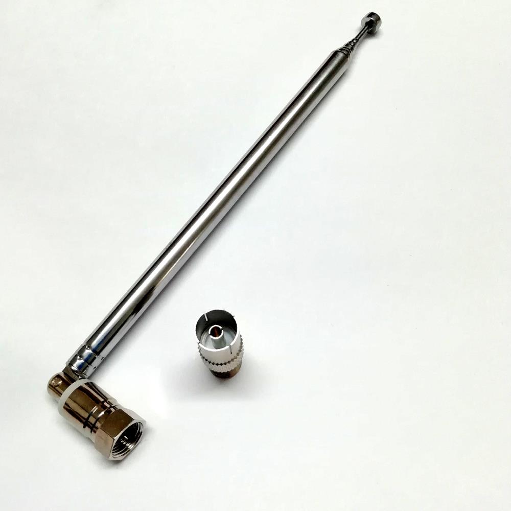 收音机拉杆伸缩天线TV母总长76厘米7节流金岁月75欧音箱功放安桥