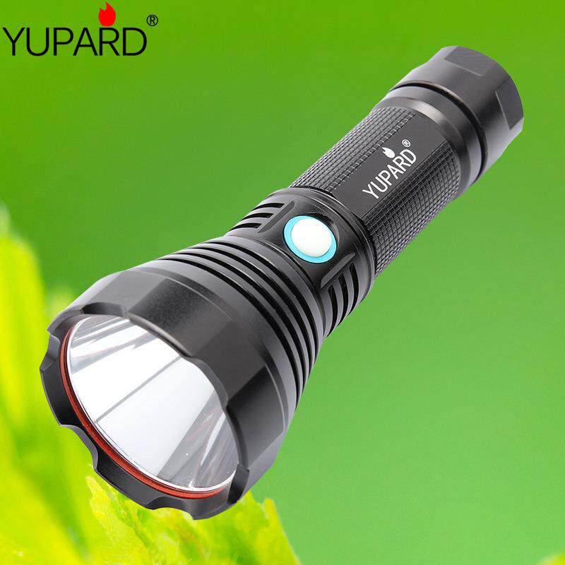 强光26650强光野营充电家用手电筒USB快充SST40灯泡远射500米L2