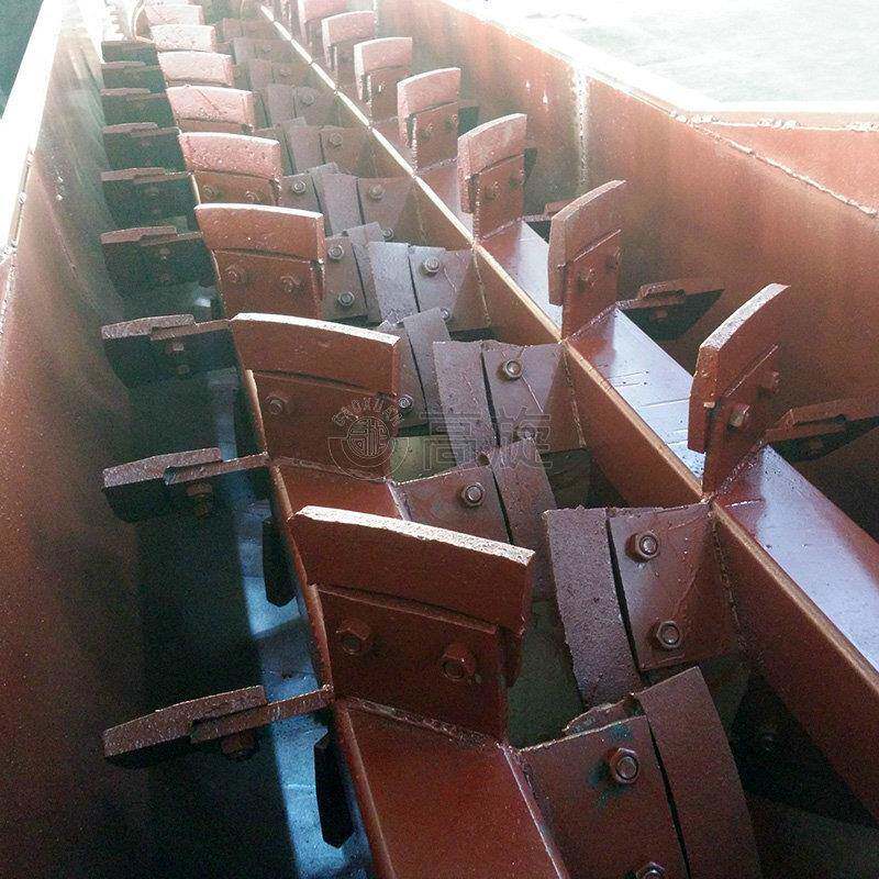 大型双轴螺旋洗石洗矿机矿料打散打碎泥石分离设备蛟龙水洗石机