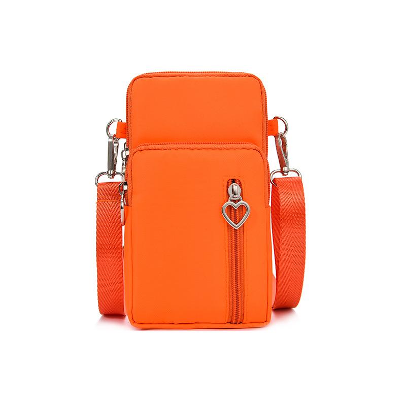 手机包老人用女斜挎包2024新款韩版百搭小包手机袋挂脖装零钱包竖