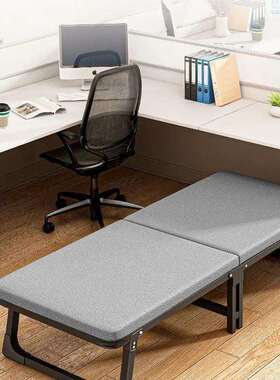 午休折叠床单人床办公午折叠床休陪护IQC出室租屋便携折可叠床单