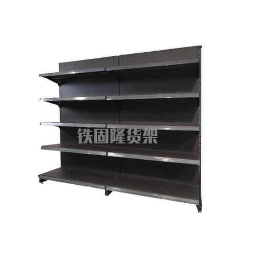 WA 超市货架展示架 便利店洞洞板货架 精品店加厚层板单双面货架