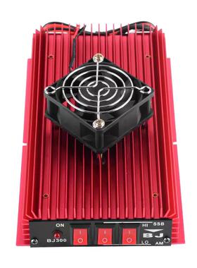 Bj-300小型大功率全模功率放大器Cb放大器开关电源Ssb单面风扇电