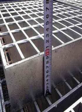 热锌钢GCU格栅板家 Q2厂钢3光伏检修平台镀锌钢格板5热镀锌格栅