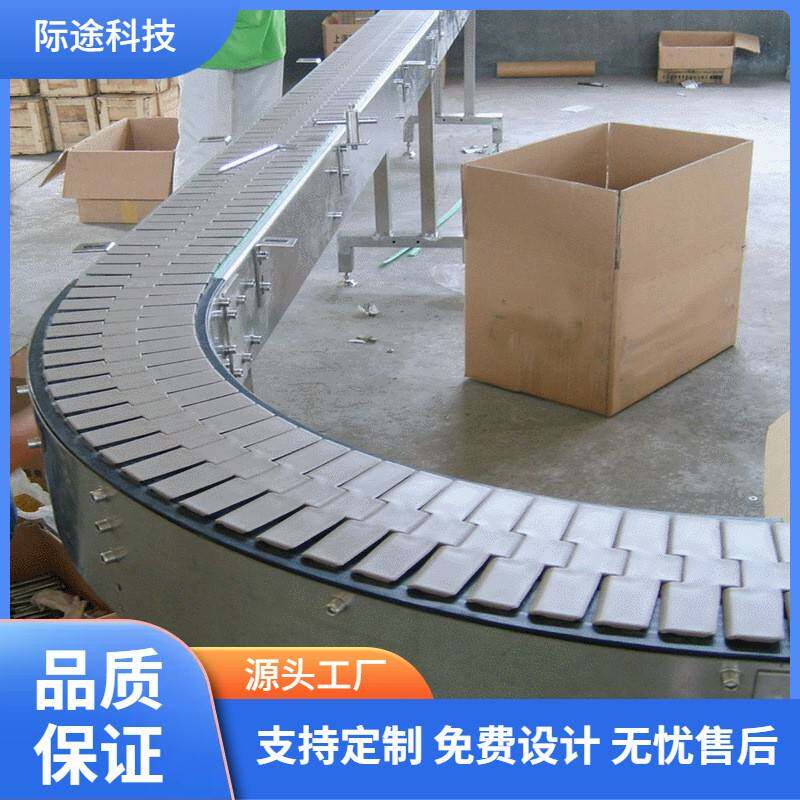 供应POM输送机不锈钢顶板链链板输送机械提升机链条装卸货输送带
