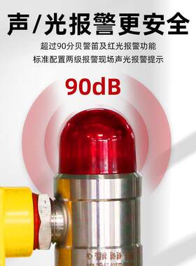 防可燃体报警控器固定式气爆体探测器煤气2.8寸液化气浓制度检测