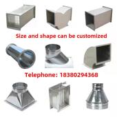 镀锌白铁皮共板螺旋风管不锈钢通风管道环保消防排烟空调风管配件